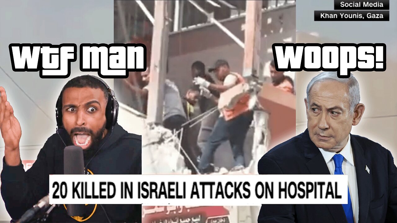 Myron reacts to dem boyz are bombing hospitals and journalists now