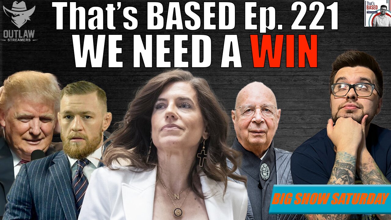 $5k to Have a Baby, Klaus Schwab OUT at WEF, & Conor McGregor for President