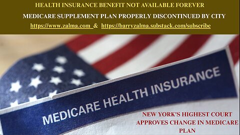 Health Insurance Benefit Not Available Forever