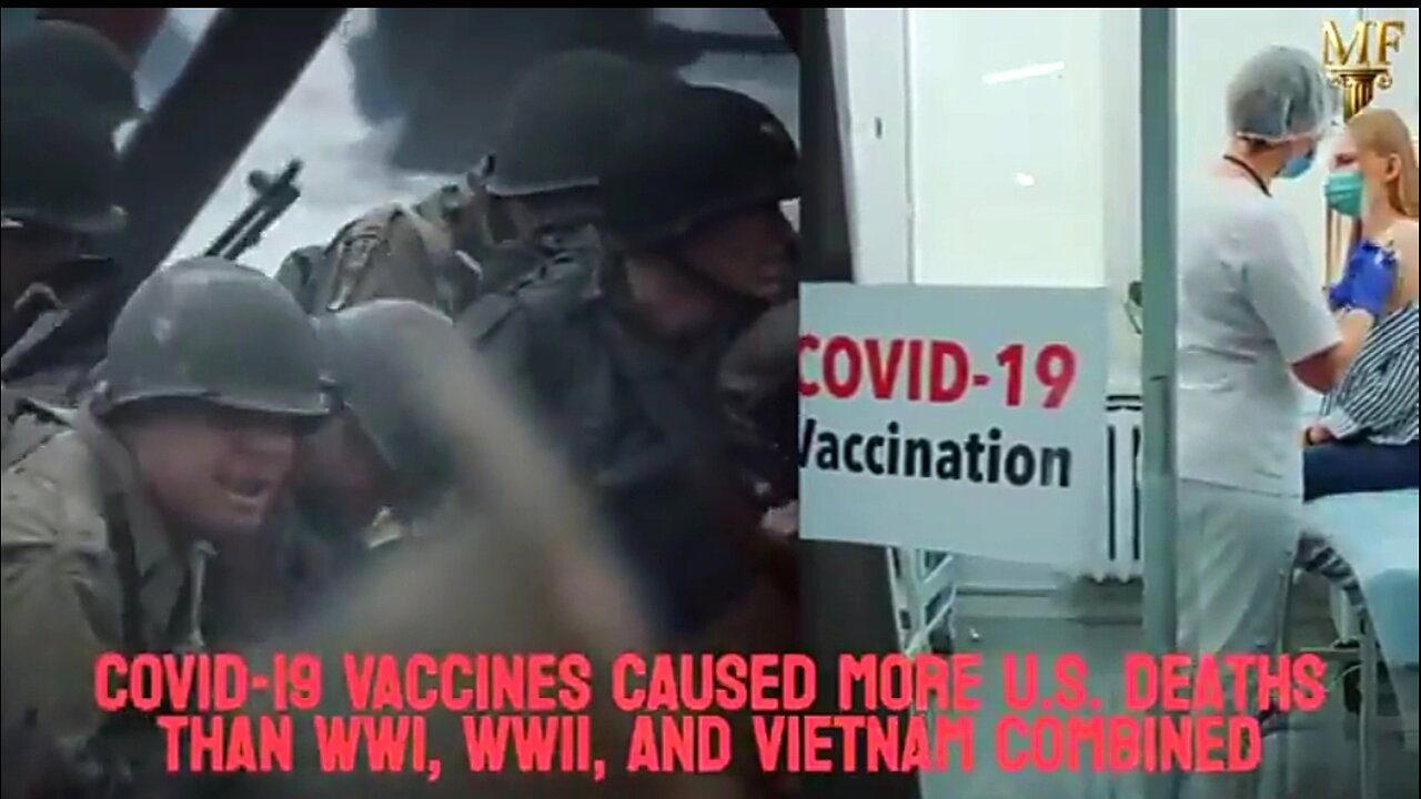 COVID VACCINES CAUSED MORE US DEATHS THAN WARS 💉
