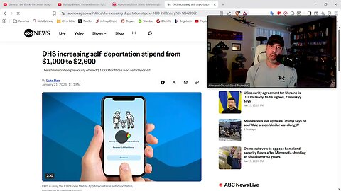 Trump-Noem-Cabal GIFTING Illegals $2600 In 2026 (up from $1000) To “Self-Deport”