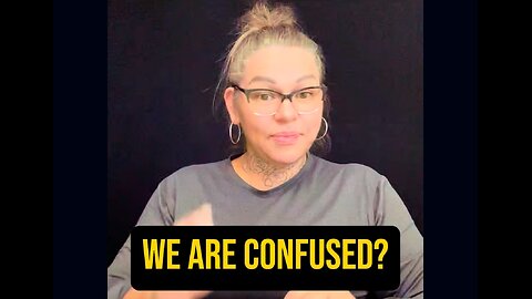 We Are Confused? 🥺 #ASL #signlanguage