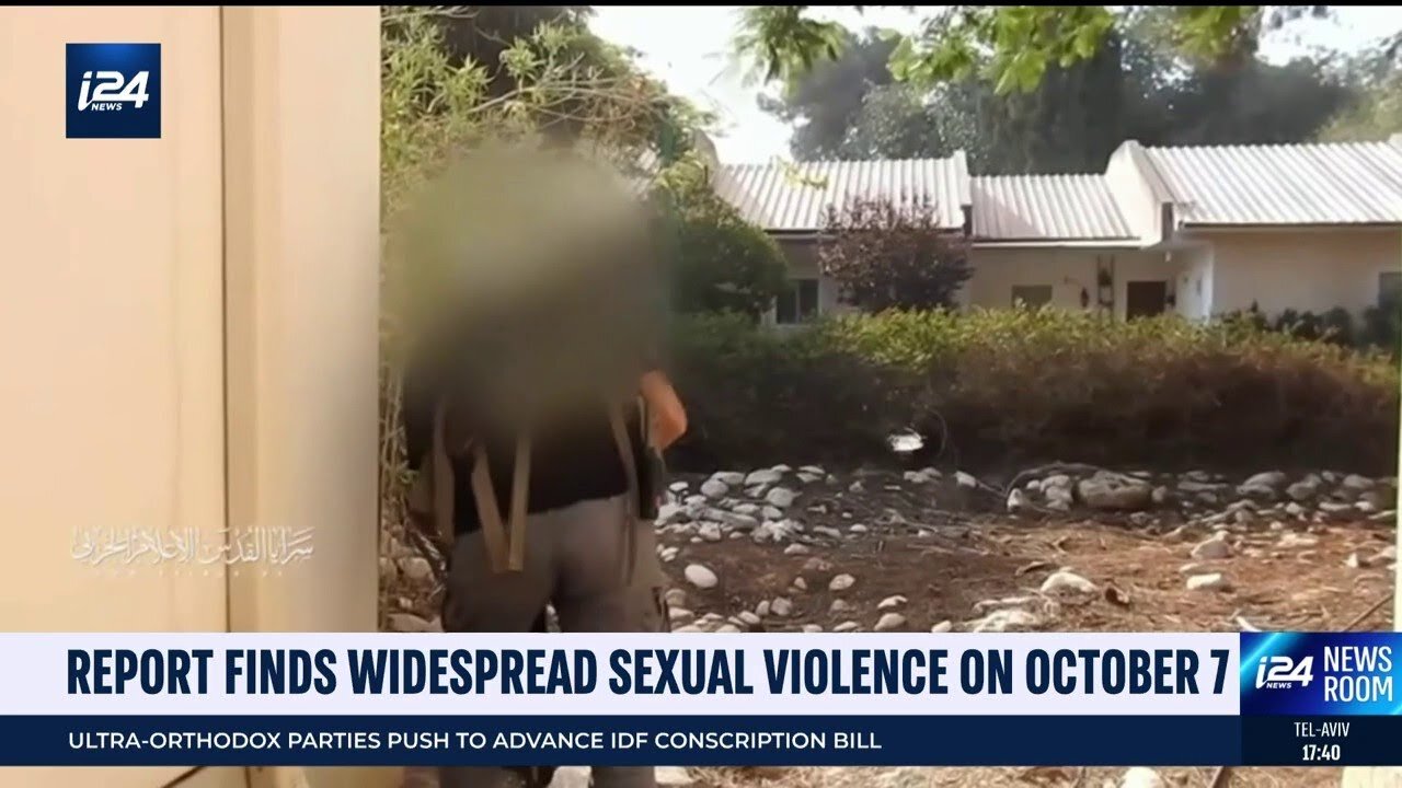 Report finds widespread sexual violence on October 7