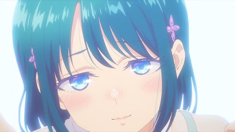 shio playing a little mischievous | You Can't Be In a Rom-Com with Your Childhood Friends!