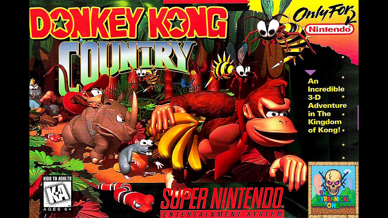 Donkey Kong Country (SNES) World 6 Chimp Caverns & Gang-Plank Galleon