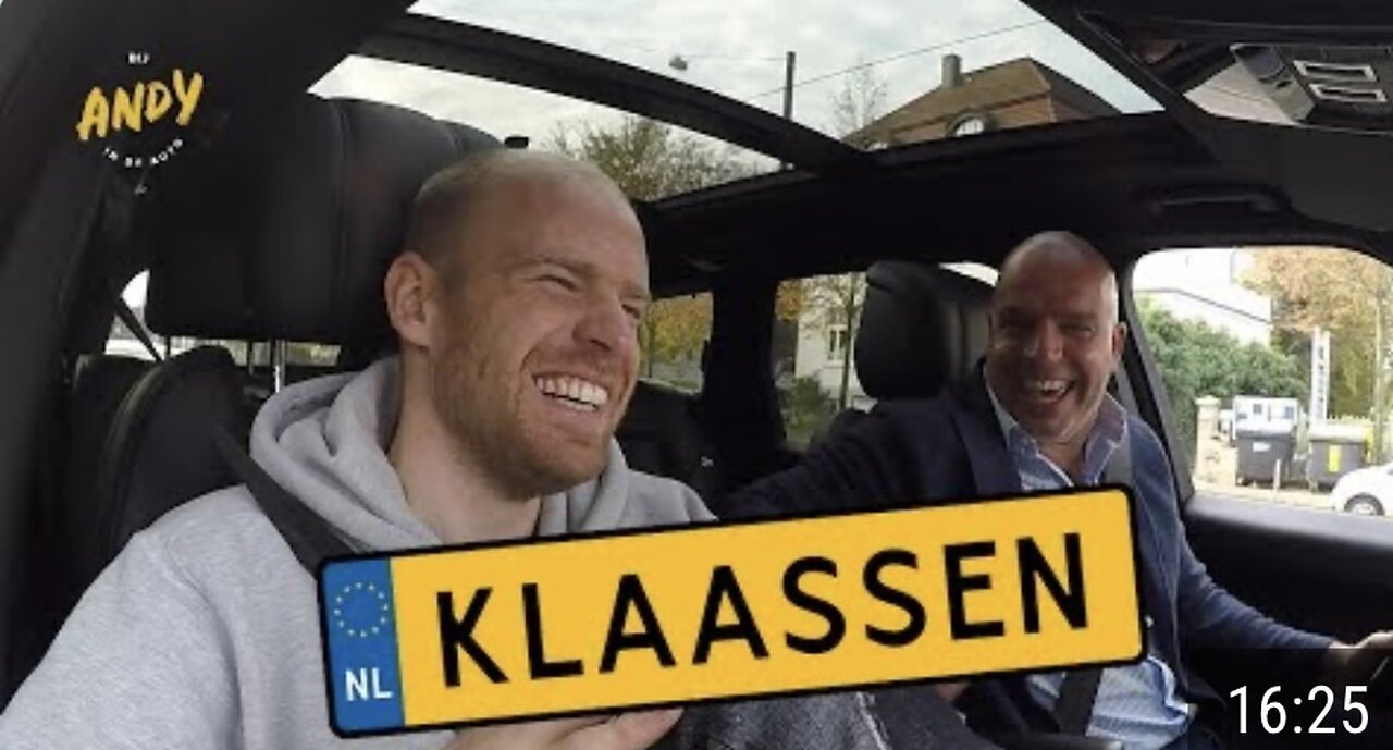 Davy Klaassen bij Andy deel2