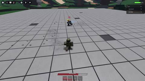 Playing 1v1 in The Strongest Battlegrounds in Roblox - (No Commentary).