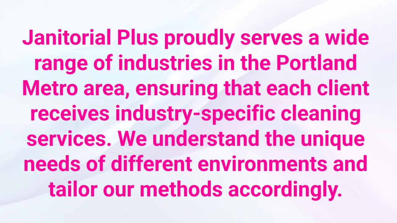Janitorial Plus LLC - Commercial Office Cleaning in Gresham, OR