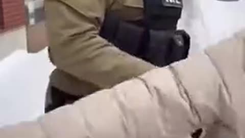 Blue Haired Karen tries and fails to impede ICE from walking on the sidewalk