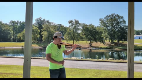 Outdoor Electric Violin Worship - Greenville SC - Sept 2025