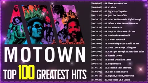 Greatest Motown Songs of All Time ⭐