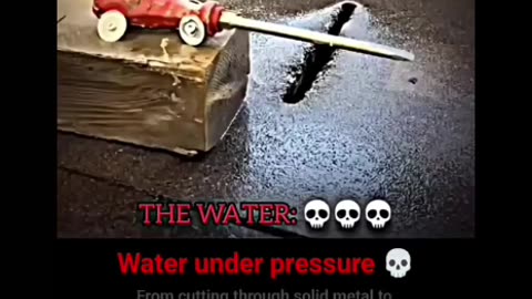 Water under pressure 🤕 #science #study #reels #fun #technology