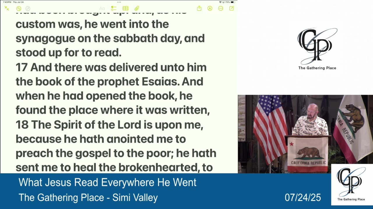 What Jesus Read Everywhere He Went