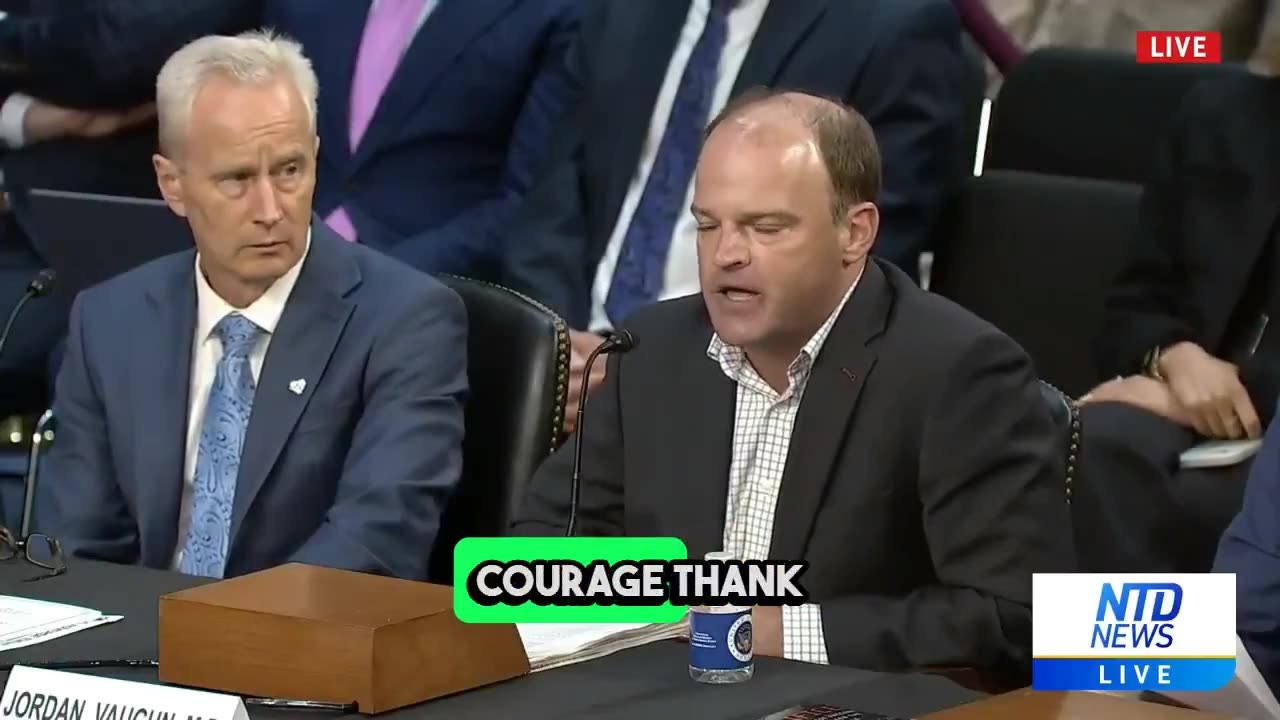 mRNA Jabs- Dr. Jordan Vaughn, overseeing 170k patients annually, testified before the Senate