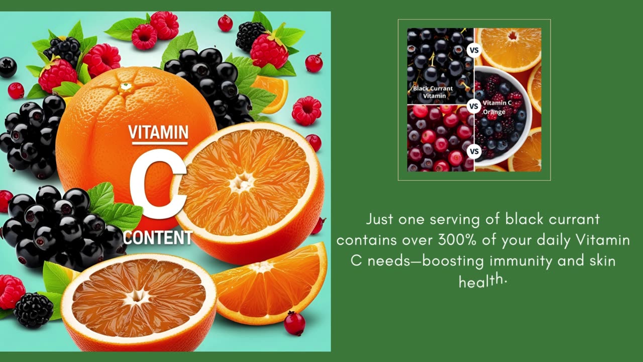 Nutritional Powerhouse: Health Benefits of Black Currant