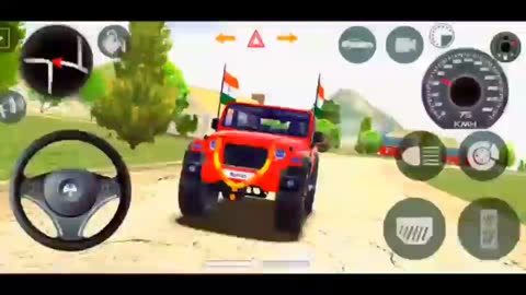 red velvet jeep modified ( gaming simulator 2025 )