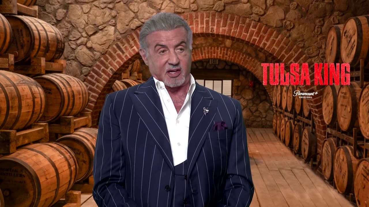 Sylvester Stallone brings 'crazy self' to 'Tulsa King' role