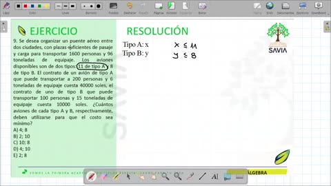 SAVIA REPASO 2025 - 2 | Semana 07 | Álgebra