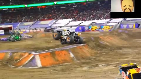 Monster Jam Top 5 Greatest Freestyles Of All Time (REACTION) (Part 1)