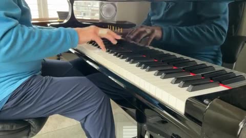 Dino at the Piano 1-24-26 His Eye Is On The Sparrow