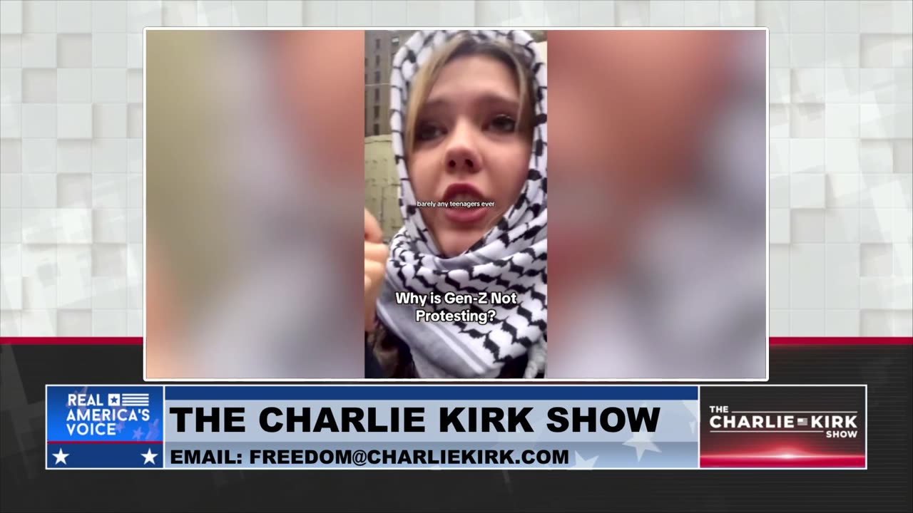 "Where is Gen-Z?" They're at Charlie Kirk's Campus Stops, Wearing MAGA Hats