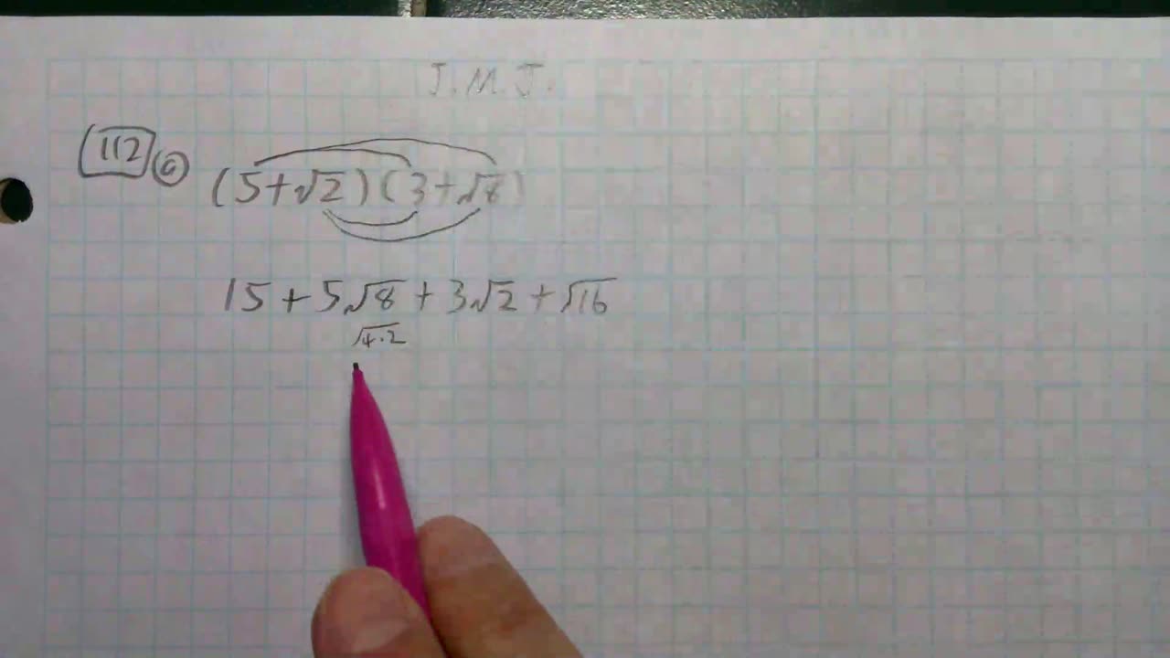 Saxon Algebra 1 Lesson 112 (a)
