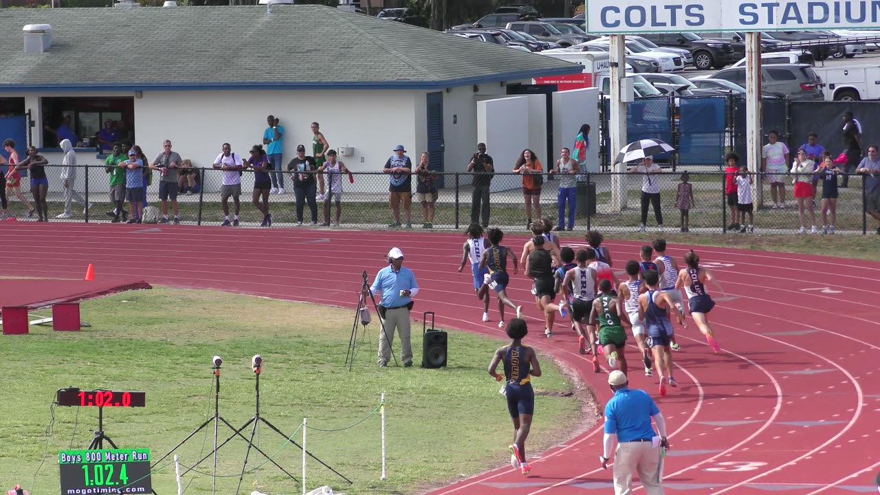 Boys 800m Final Section 2 - 2025 FHSAA 4A Region 4
