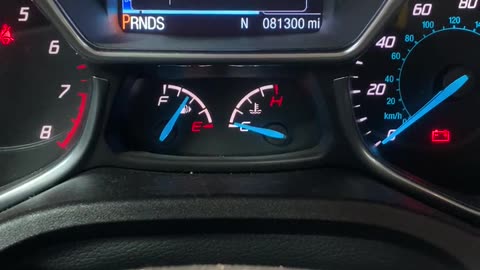 2017 Ford Transit Connect - Oil Life Reset