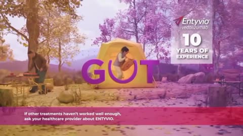 Fun playing the "Camping Husband" in this commercial for Entyvio.