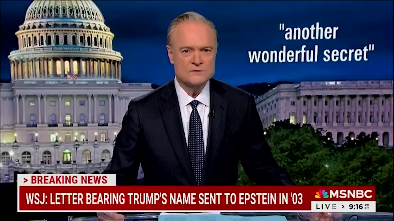 MSNBC’s Lawrence O’Donnell floats insane theory that JD Vance is trying to force Trump out