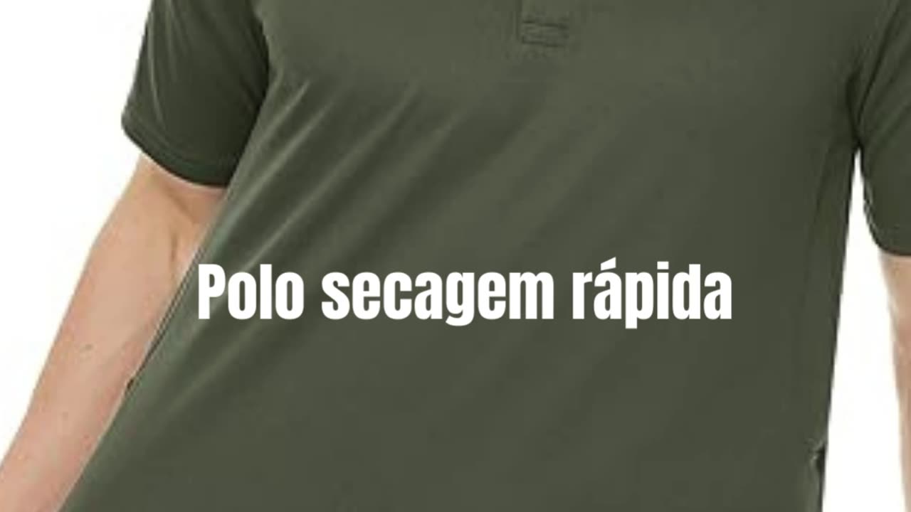 Polo secagem rápida