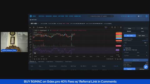Gemach AI GDex.Pro Market Scan with Dr. Justin Goldston AKA $HIM - Get 40% of Fees with REFERRAL 2