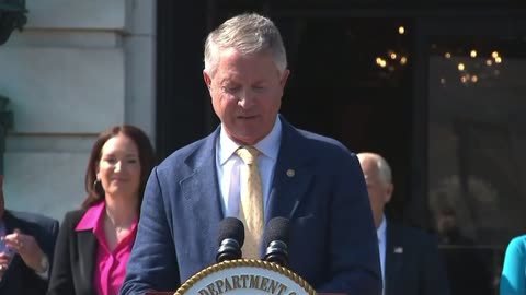 Sen. Roger Marshall at USDA Press Conference