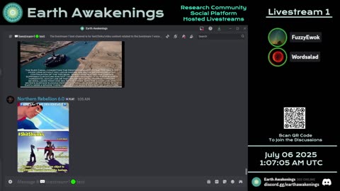 Earth Awakenings - Livestream 1 - #3276