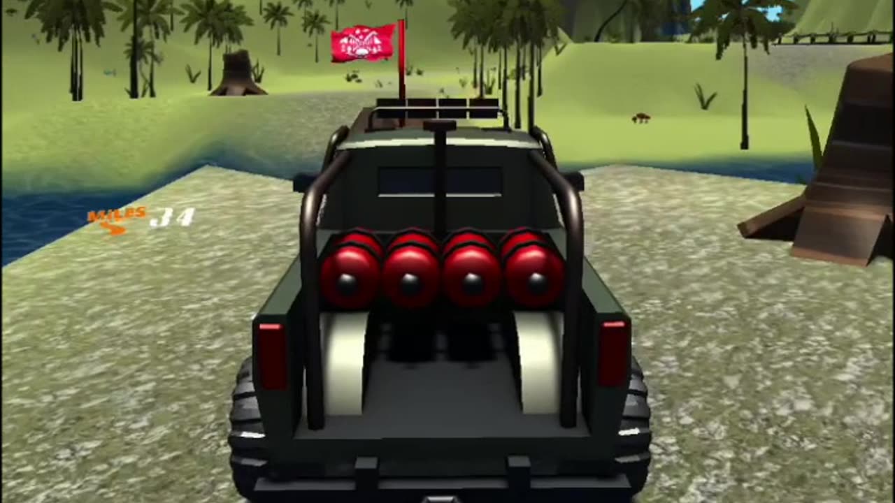 10. Reach #bridges in the #game Jungle Car Trips Multiplayer
