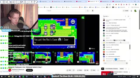 JimboZoomer reacts to Nintendo Treehouse live