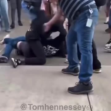 Ape Pummels White Student Into The Ground At School As Admins Barely Do Anything