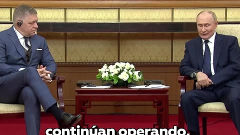 Putin elogia la política exterior "independiente" de Eslovaquia