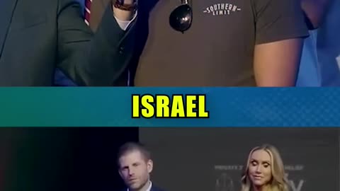 Eric Trump gets questioned about Trump's sick relationship with Israel 🔥 🔥 🔥