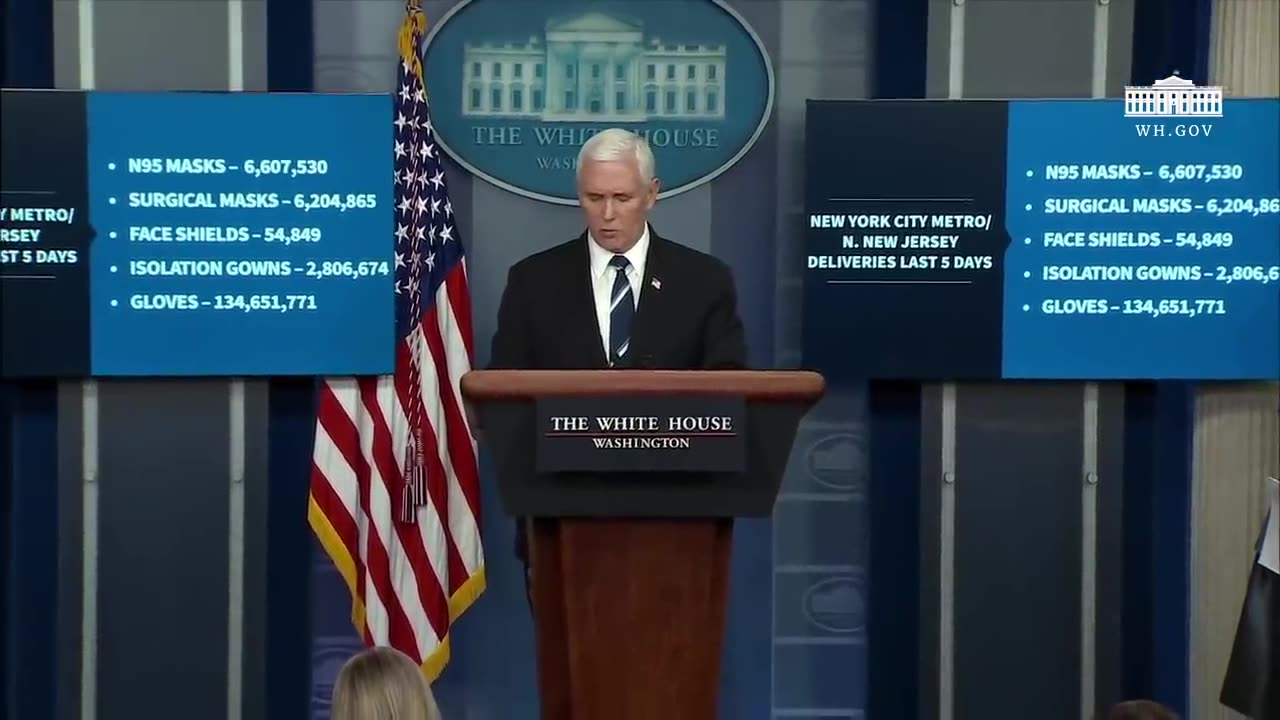 4-7-20 Members of the Coronavirus Task Force Hold a Press Briefing