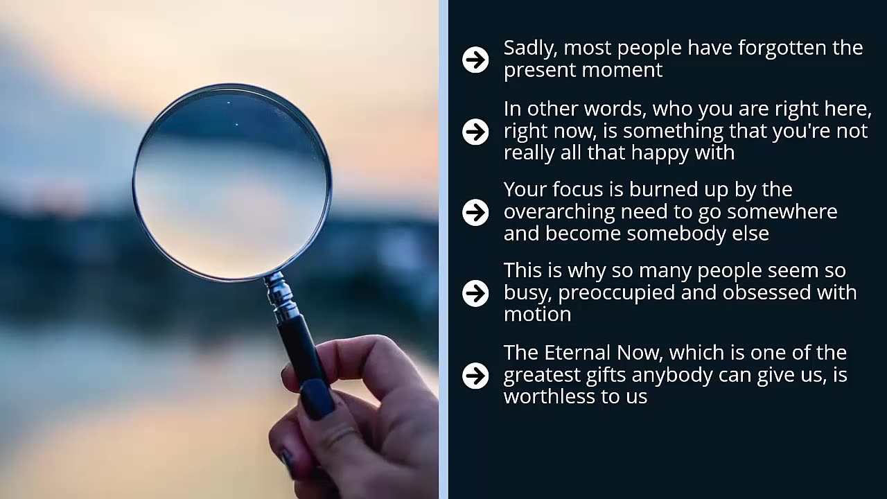 The Art of Living in the Moment - Part 2