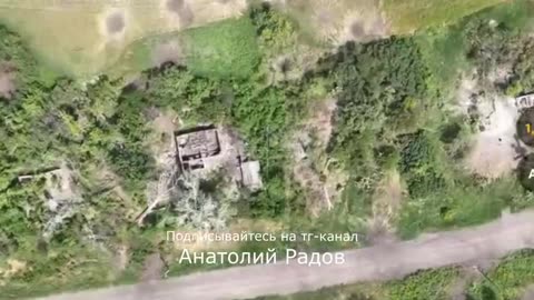 Russian Drone Intercepts a Baba Yaga Bomber Attacking Russian Infantry