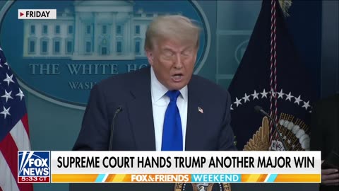 The Supreme Court is criticised by Lara Trump for "targeting" him.