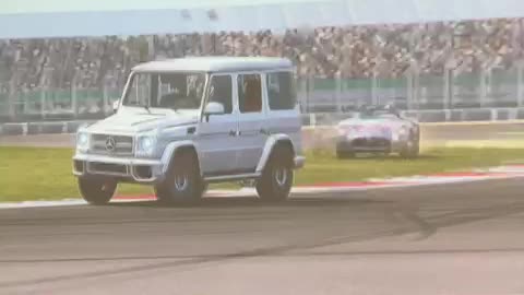 Forza Motorsport 6 Silverstone Mercedes Benz SUV race replay