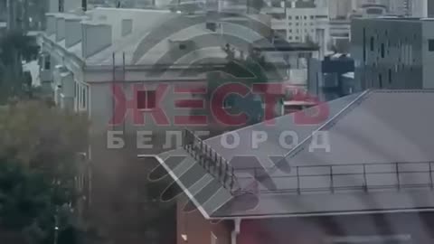 🦅👀 Massive UAVs attack on Belgorod today!