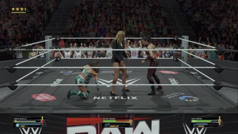 wwe 2k25 307 universe Triple Threat
