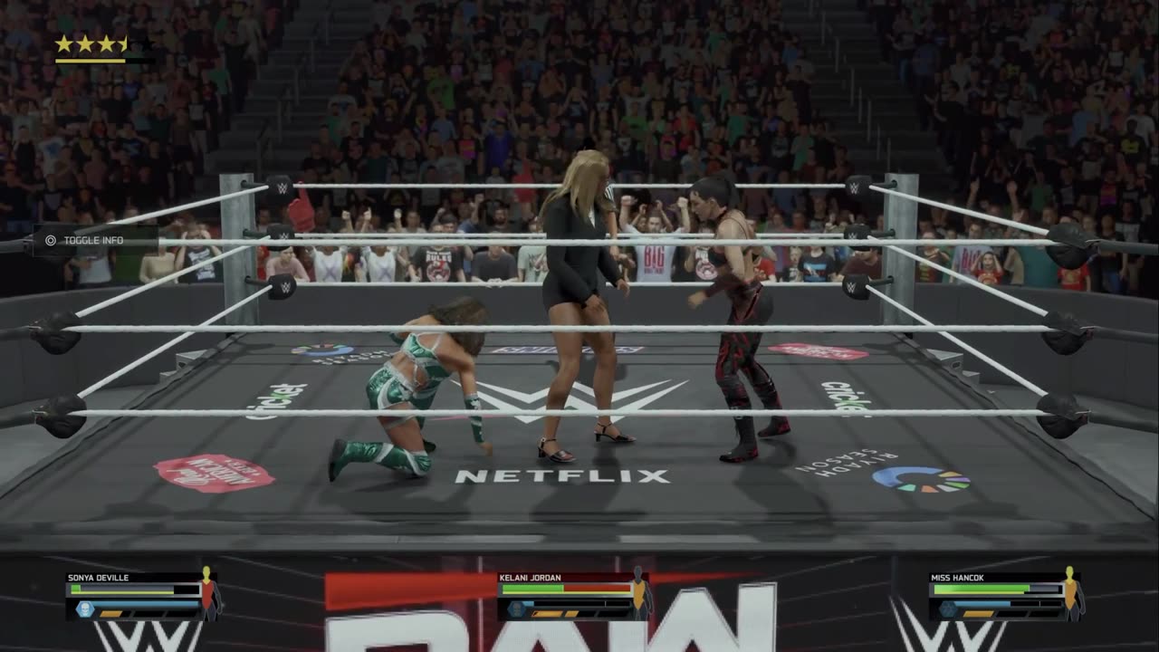 wwe 2k25 307 universe Triple Threat