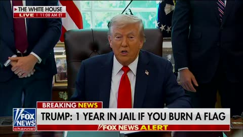 Trump wants to punish people for flag burning. Is burning the American flag illegal?