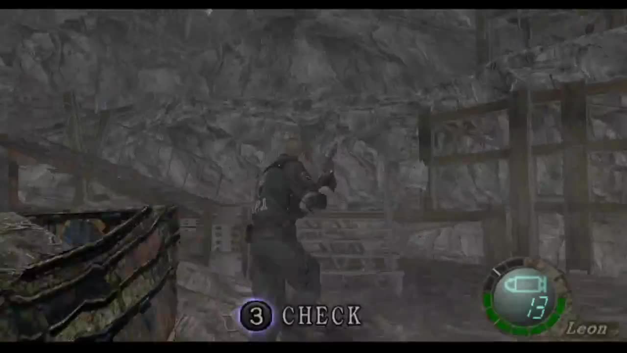 Resident Evil 4 Freezer Room Battle