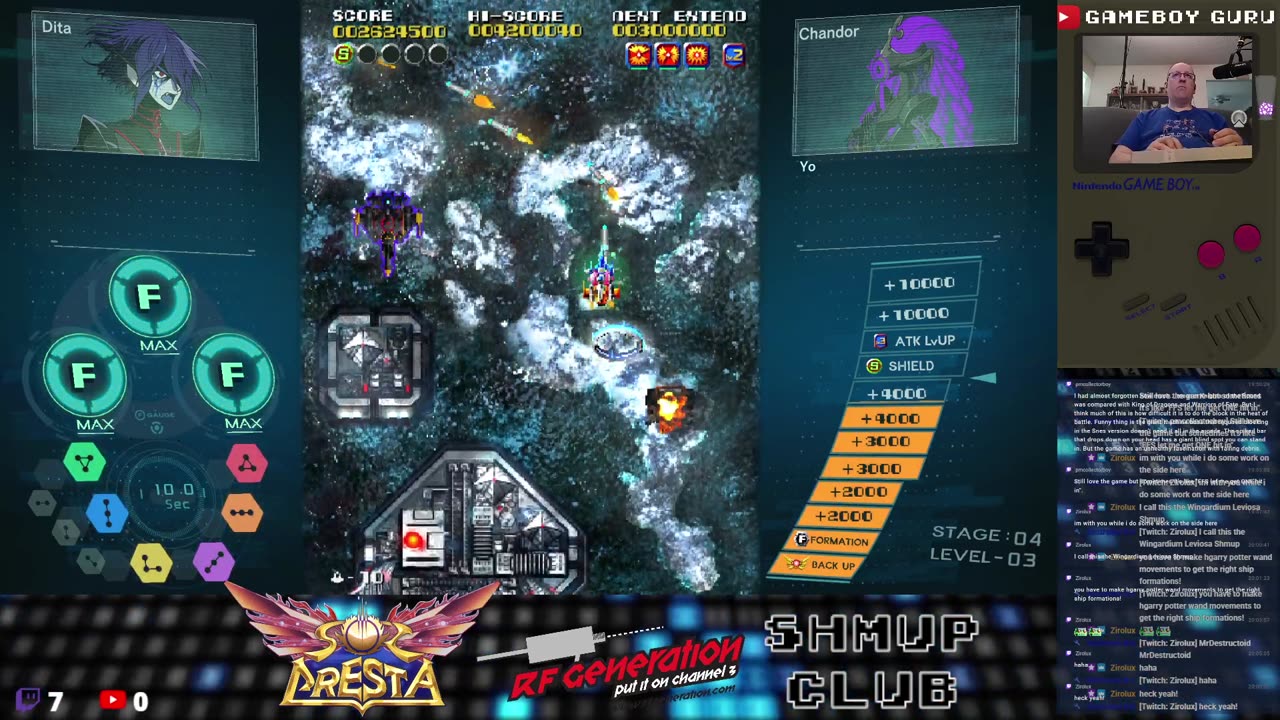 GameBoyGuru streams - Sol Cresta!